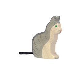 Kat, grå - Holztiger
